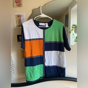 Knit t-shirt